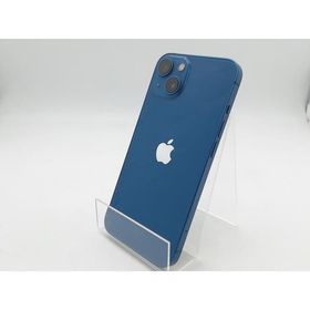 【中古】【赤ロム保証あり】Apple au 【SIMフリー】 iPhone 13 128GB ブルー MLNG3J/A【柏】保証期間１ヶ月【ランクB】