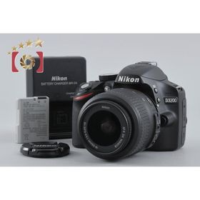 【中古】Nikon ニコン D3200 18-55 VR レンズキット ブラック