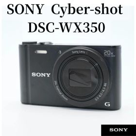 動作確認済 SONY Cyber-shot DSC-WX350 ブラック 訳あり