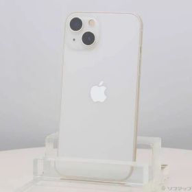 ソフマップ 〔中古品〕 iPhone13 128GB スターライト MLND3J／A SIMフリー【258】
