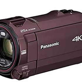 【中古-非常に良い】 パナソニック 4K ビデオカメラ VX992M 64GB 光学20倍ズーム カカオブラウン HC-VX992M-T