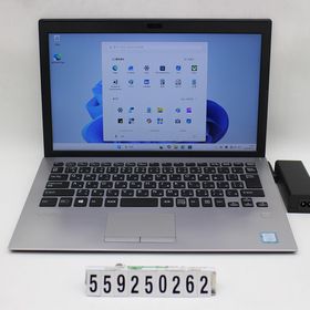VAIO VJPG11C11N Core i7 8550U 1.8GHz/16GB/256GB(SSD)/13.3W/FHD(1920x1080)/Win11 【中古】