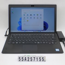 VAIO VJPG11C11N Core i7 8550U 1.8GHz/8GB/256GB(SSD)/13.3W/FHD(1920x1080)/Win11 【中古】