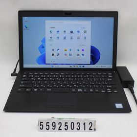 VAIO VJPG11C11N Core i5 8250U 1.6GHz/8GB/256GB(SSD)/13.3W/FHD(1920x1080)/Win11 【中古】