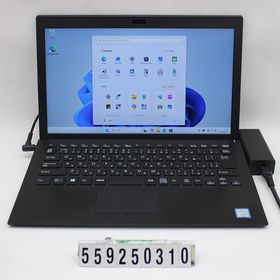 VAIO VJPG11C11N Core i5 8250U 1.6GHz/8GB/256GB(SSD)/13.3W/FHD(1920x1080)/Win11 【中古】