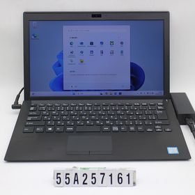 VAIO VJPG11C11N Core i7 8550U 1.8GHz/8GB/256GB(SSD)/13.3W/FHD(1920x1080)/Win11 【中古】