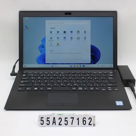 VAIO VJPG11C11N Core i7 8550U 1.8GHz/8GB/256GB(SSD)/13.3W/FHD(1920x1080)/Win11 【中古】