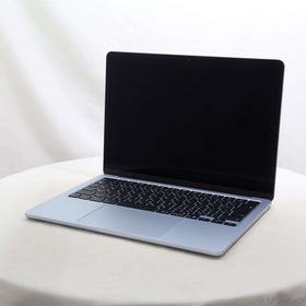 (中古)MacBook Air 13.6-inch Early-2025 MC6U4J/A M4 10コアCPU_10コアGPU 16GB SSD512GB スカイブルー (15.7 Sequoia)(258-ud)