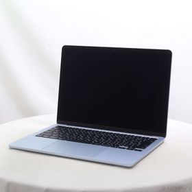 (中古)MacBook Air 13.6-inch Early-2025 MC6U4J/A M4 10コアCPU_10コアGPU 16GB SSD512GB スカイブルー (15.7 Sequoia)(258-ud)