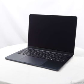 (中古)MacBook Air 13.6-inch Early-2025 MW123J/A M4 10コアCPU_8コアGPU 16GB SSD256GB ミッドナイト (26.3 Tahoe)(344-ud)