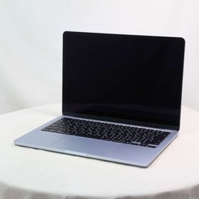 (中古)MacBook Air 13.6-inch Early-2025 MC6V4J/A M4 10コアCPU_10コアGPU 24GB SSD512GB スカイブルー (26.3 Tahoe)(262-ud)