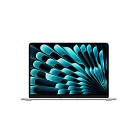 (中古)MacBook Air 13.6-inch Early-2025 MW0W3J/A M4 10コアCPU_8コアGPU 16GB SSD256GB シルバー (macOS Sequoia v15)(377-ud)
