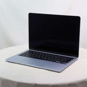 (中古)MacBook Air 13.6-inch Early-2025 MC6U4J/A M4 10コアCPU_10コアGPU 16GB SSD512GB スカイブルー (26.3 Tahoe)(262-ud)