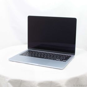 (中古)(展示品) MacBook Air 13.6-inch Early-2025 MC6T4J/A M4 10コアCPU_8コアGPU 16GB SSD256GB スカイブルー (26.3 Tahoe)(258-ud)