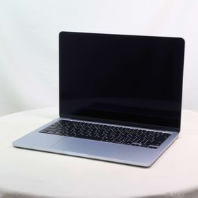 (中古)(展示品) MacBook Air 13.6-inch Early-2025 MC6T4J/A M4 10コアCPU_8コアGPU 16GB SSD256GB スカイブルー (26.3 Tahoe)(377-ud)