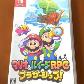 NINTEND SWITCH. マリオ&ルイージRPG ブラザーシップ！