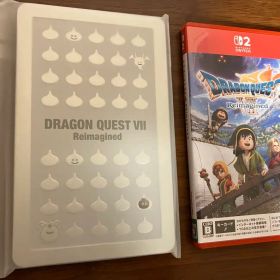 【①新品未開封＋②中古美品】①スチールブック Switch2 ドラゴンクエスト7