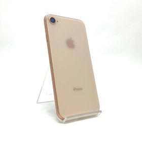 【全額返金保証】【最速発送】 iPhone 8 64GB ゴールド SIMフリー 白ロム 動作確認済 80%