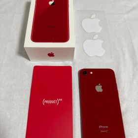 【美品/箱付】iPhone 8★256GB★希少レッド★(PRODUCT)RED