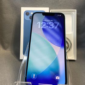 美品 国内版 SIMフリー iPhone13 256GB ブルー色