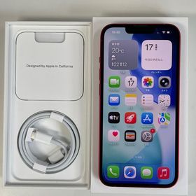 ★利用制限〇★ iPhone 13 128GB レッド SIMロック解除済