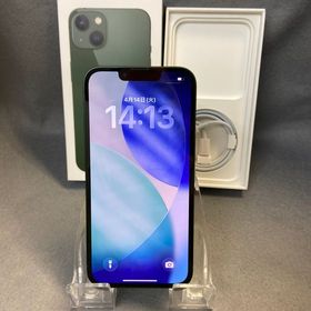 美品 国内版 SIMフリー iPhone13 128GB グリーン色