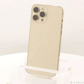 ソフマップ 〔中古品〕 iPhone13 Pro Max 256GB ゴールド MLJA3J／A SIMフリー【377】