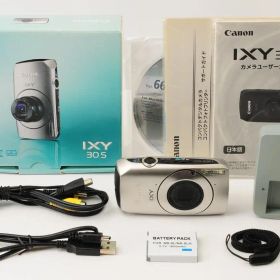 【箱付 美品】 キャノン Canon IXY 30S シルバー