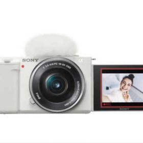 値下げ❗️SONY ミラーレス一眼カメラ VLOGCAM ZV-E10L WC