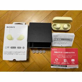 ソニー(SONY)のSONY WF-C510 BLUETOOTHワイヤレスイヤホン 黄色 ソニー(ヘッドフォン/イヤフォン)