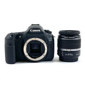 キヤノン Canon EOS 60D EF-S 18-55 IS レンズキット デジタル 一眼レフカメラ 【中古】