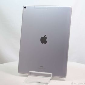 (中古)Apple iPad Pro 12.9インチ 第2世代 512GB スペースグレイ MPLJ2J/A auロック解除SIMフリー(258-ud)