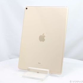 (中古)Apple iPad Pro 12.9インチ 第2世代 256GB ゴールド MP6J2J/A Wi-Fi(377-ud)