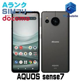 【中古】SH-53C AQUOS sense7【超美品 】 SIMフリー ブラック docomo ドコモ アクオス 324691Cスマートホン スマートフォン スマホ 携帯電話 白ロム 本体 格安