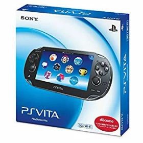 【中古】PlayStation Vita (プレイステーション ヴィータ) 3G/Wi-Fiモデル クリスタル・ブラック 限定版 (PCH-1100AB01) g6bh9ry