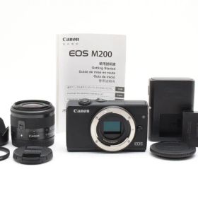 ■美品■Canon キヤノン EOS M200 レンズキット