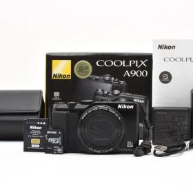 【ほぼ新品 元箱＆ケース付】ニコン Nikon COOLPIX A900