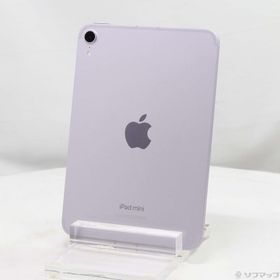 (中古)Apple iPad mini(A17 Pro) 256GB パープル MXPY3J/A SIMフリー(262-ud)