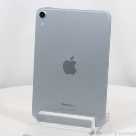 (中古)Apple iPad mini(A17 Pro) 128GB ブルー MXPP3J/A SIMフリー(377-ud)