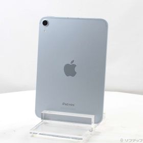 (中古)Apple iPad mini(A17 Pro) 128GB ブルー MXPP3J/A SIMフリー(262-ud)