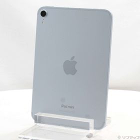(中古)Apple iPad mini(A17 Pro) 128GB ブルー MXPP3J/A SIMフリー(269-ud)