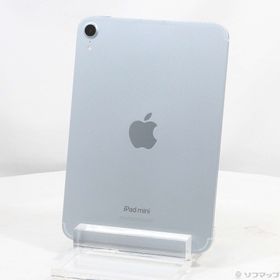 (中古)Apple iPad mini(A17 Pro) 128GB ブルー MXPP3J/A SIMフリー(251-ud)