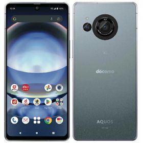 【中古】Aランク【目立った傷や汚れなし】 SIMフリー SH-52D SHARP AQUOS R8 ブルー 利用制限〇(白ロム) 送料無料