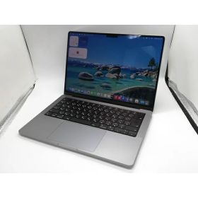 【中古】Apple MacBook Pro 14インチ M1 Pro(CPU:8C/GPU:14C) 16GB/512GB スペースグレイ MKGP3J/A (14インチ, 2021)【福岡天神】保証期間1ヶ月【ランクC】