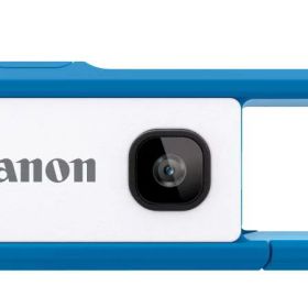 【中古】Canon カメラ iNSPiC REC ブルー (小型/防水/耐久) アソビカメラ FV-100 BLUE当店保証30日間 人気モデル 高画質 売れ筋