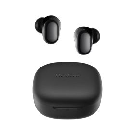 【新品】 Xiaomi ワイヤレスイヤホン Redmi buds 6 Play 36時間の再生時間 AI 通話時ノイズリダクション 低遅延モデル 超軽量 Google Fast Pair対応 急速充電 USB Type-C ブラック 1