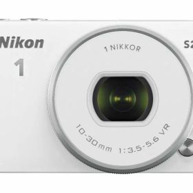【中古】Nikon ミラーレス一眼 Nikon1 S2 標準パワーズームレンズキット ホワイト S2PLKWH当店保証30日間 人気モデル 高画質 売れ筋