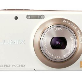 【中古】パナソニック(Panasonic) デジタルカメラ ルミックス FX80 光学5倍 キャンドルホワイト DMC-FX80-W当店保証30日間 人気モデル 高画質 売れ筋