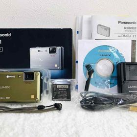 【中古】 パナソニック 防水デジタルカメラ LUMIX (ルミックス) FT1 フォリッジグリーン DMC-FT1-G 当店保証30日間 人気 ミラーレス 一眼レフ 交換レンズ カメラ