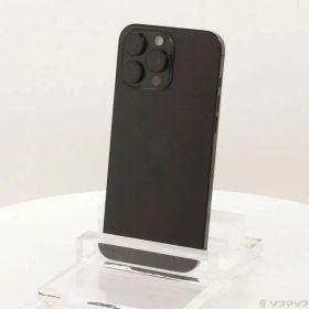 ソフマップ 〔中古品〕 iPhone16 Pro Max 1TB ブラックチタニウム MYWQ3J／A SIMフリー【349】